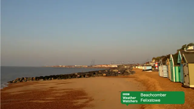 Felixstowe beach