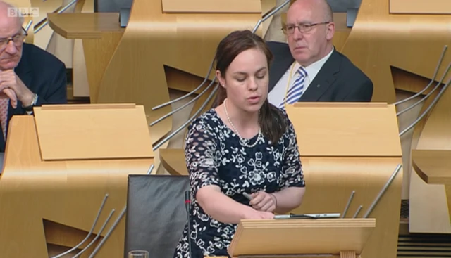 SNP MSP Kate Forbes