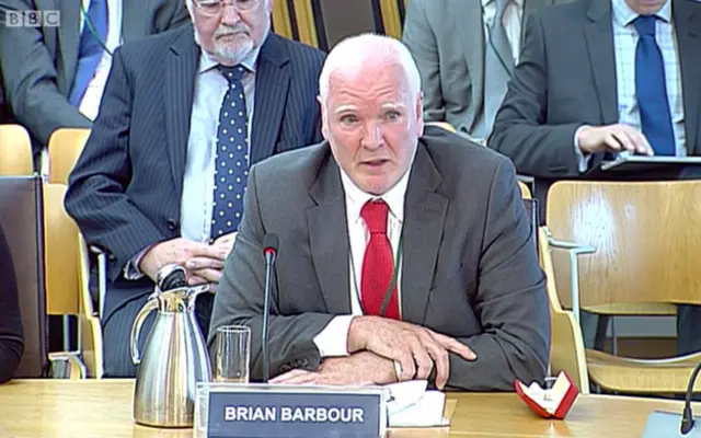 Former Scottish Police Authority board member Brian Barbour