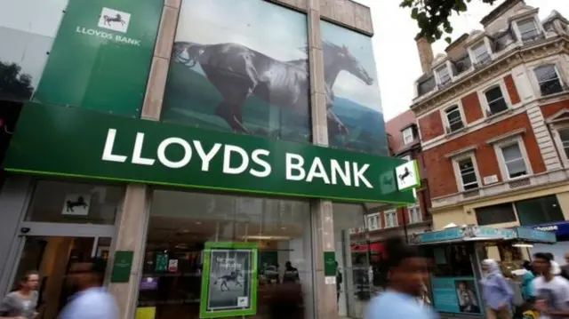 Exterior of Lloyds branch