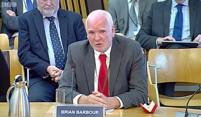 Former Scottish Police Authority board member Brian Barbour