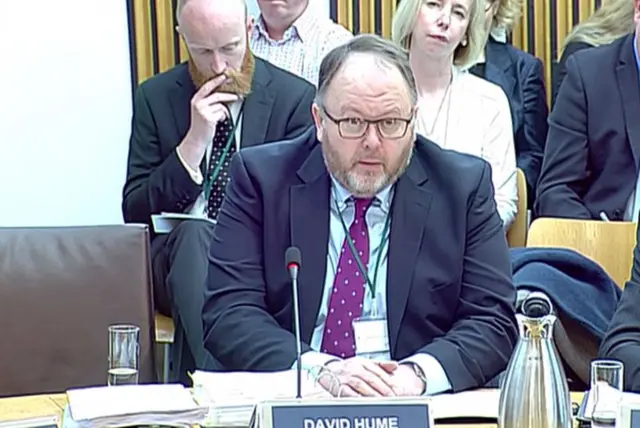 Current Scottish Police Authority board member David Hume