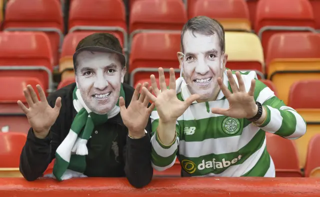 Two Celtic fans benefited from a cunning ploy to get in for free at Pittodrie