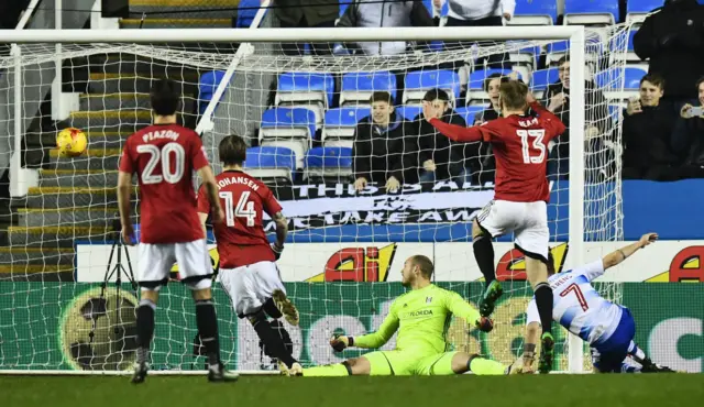 Beerens scores against Fulham