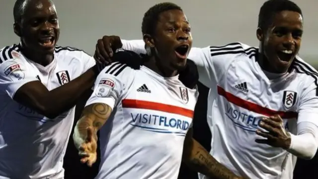 Fulham celebrate