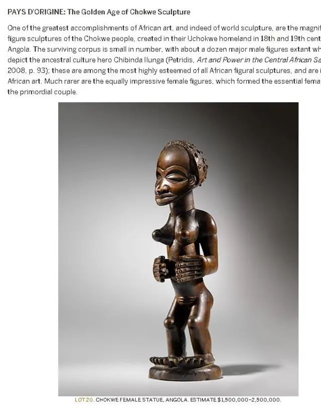 Angolan sculpture