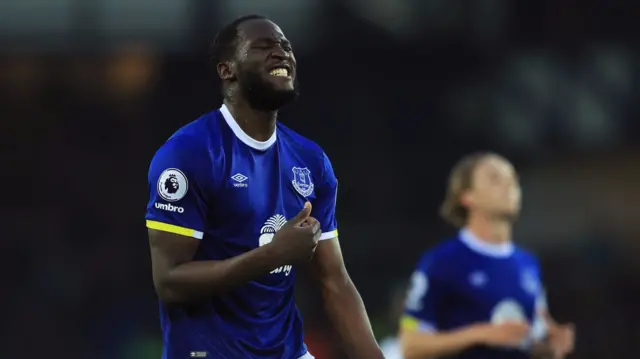 Everton's Romelu Lukaku