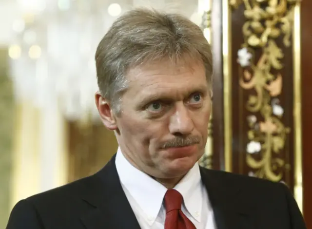 Kremlin spokesman Dmitry Peskov