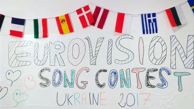 Eurovision flags