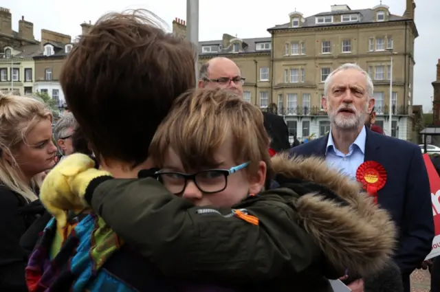 Jeremy Corbyn in Lowestoft