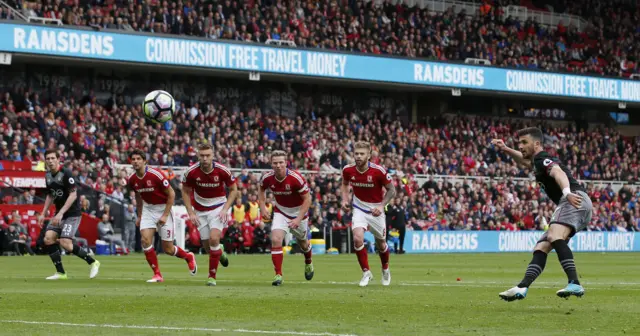 Shane Long misses penalty