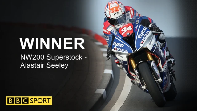 Alastair Seeley wins his 21st NW200