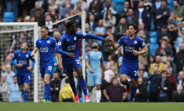 Okazaki celebrates