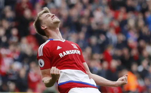 Bamford scores for Middlesbrough