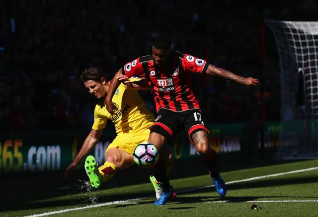 King gets past Tarkowski