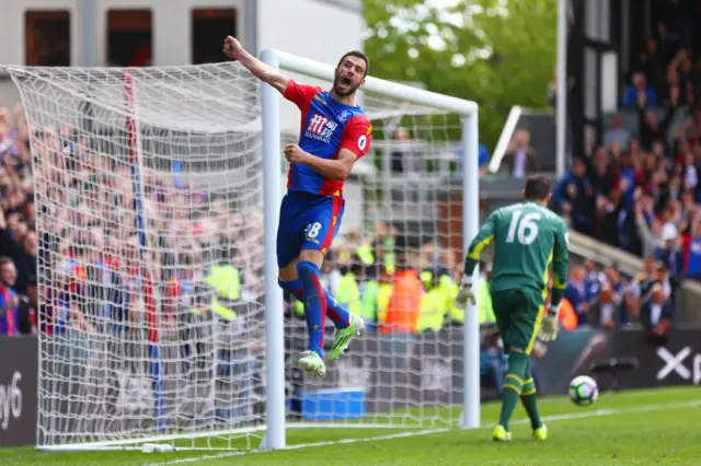 Luka Milivojevic of Crystal Palace