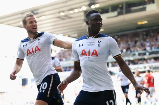 Victor Wanyama of Tottenham Hotspur