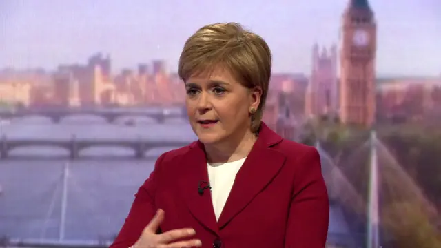 Nicola Sturgeon