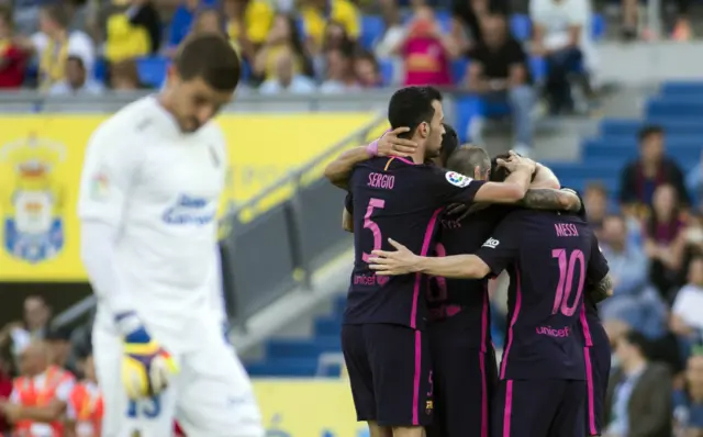 Barcelona celebrate