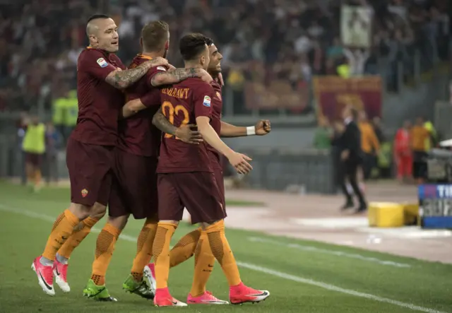 Roma celebrate