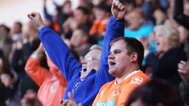 Blackpool fans