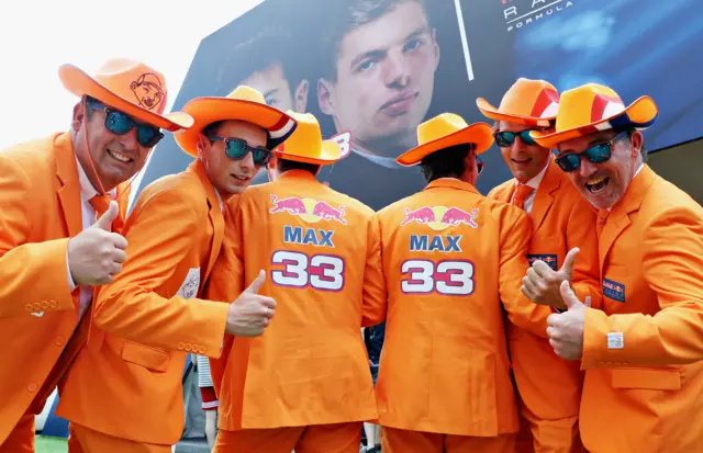 Max Verstappen fans