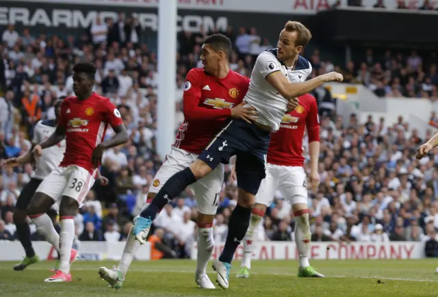 Kane hits the back of the net