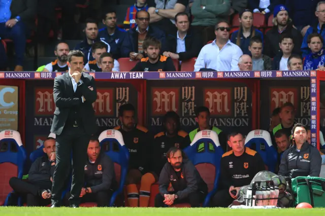 Hull City's manager Marco Silva