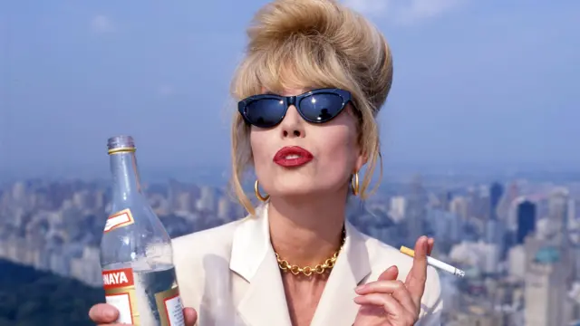 Joanna Lumley in Absolutely Fabulous