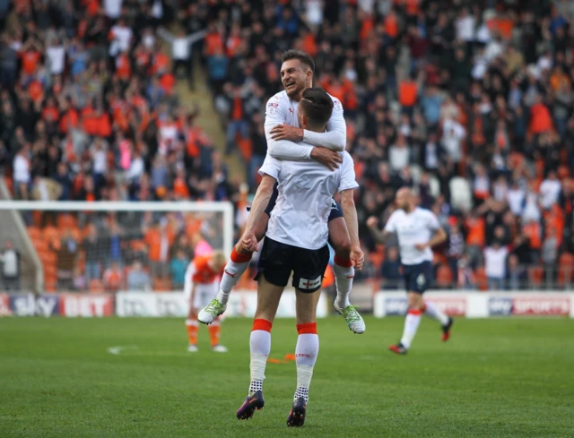 Luton celebration