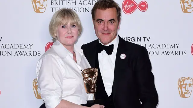 Sarah Lancashire and James Nesbitt