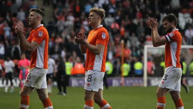 Blackpool celebrate