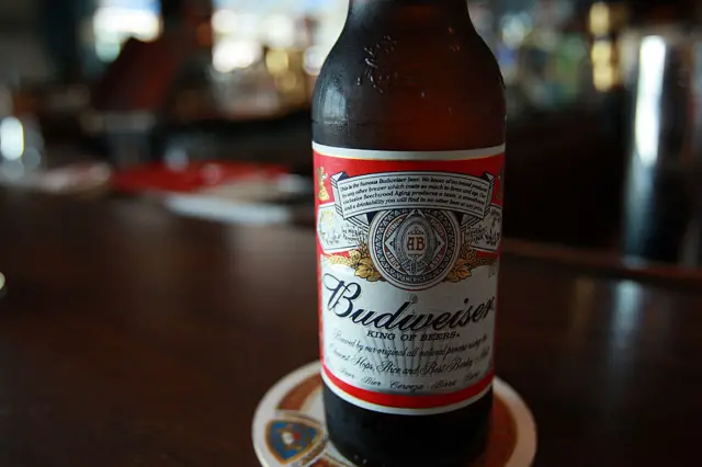 Budweiser bottle