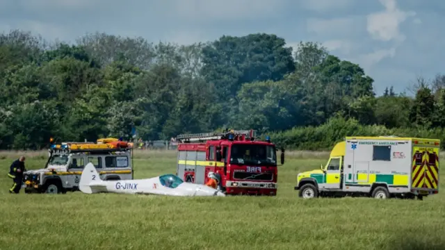 crashed plane