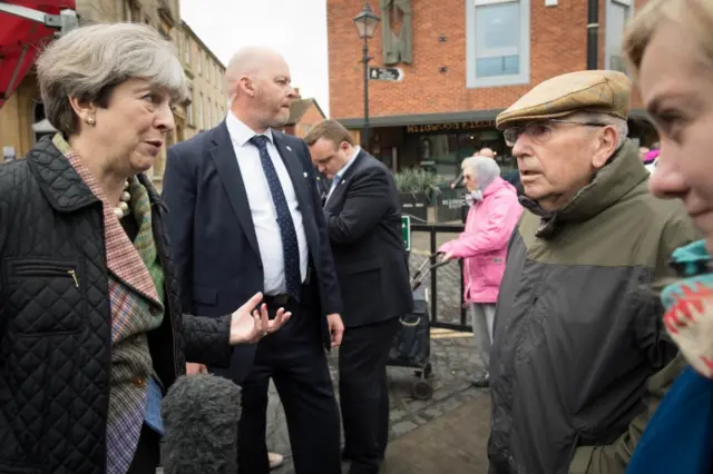 Theresa May in Abingdon