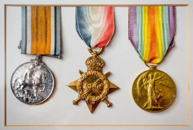 Robert Smith's service medals