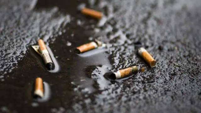 Cigarette ends