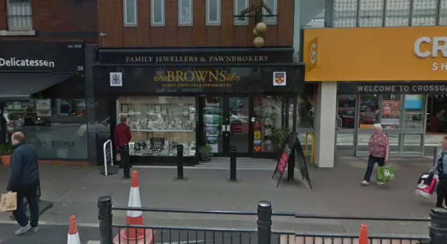 Brown's jewellers