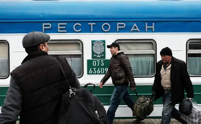 A Russian train