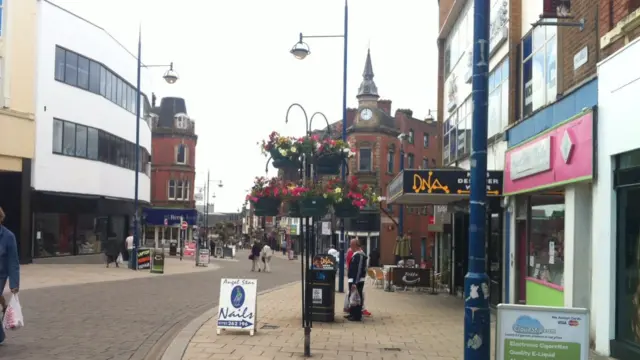 Piccadilly in Hanley