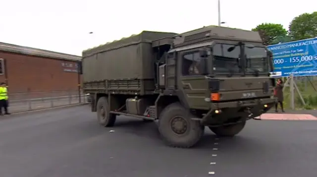 Army van