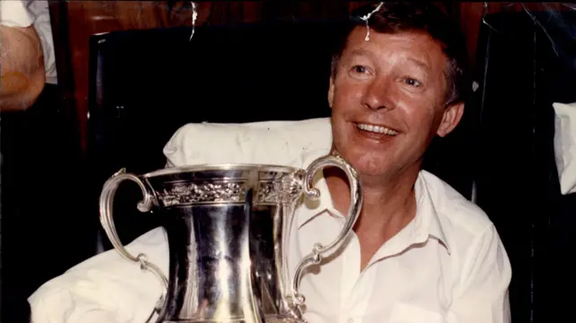 Manchester United Football Manager Sir Alex Ferguson