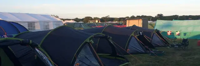 Epping Forest tents