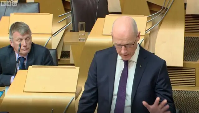 Education Secretary John Swinney