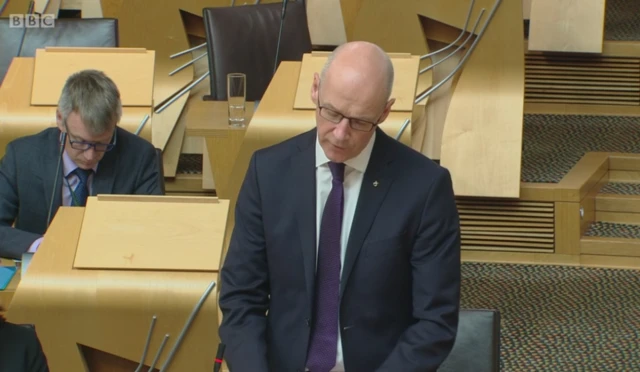 Education Secretary John Swinney