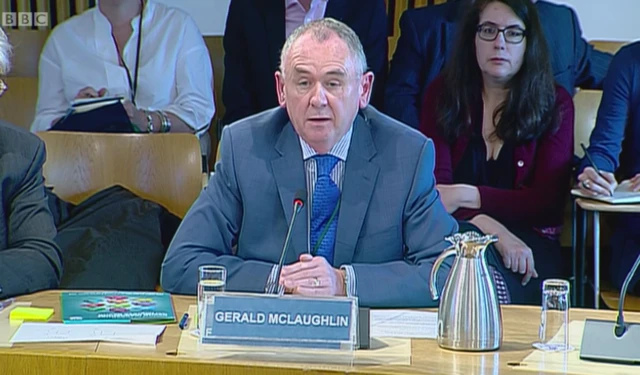 NHS Health Scotland chief executive Gerald McLaughlin