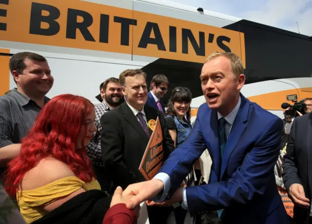 Liberal Democrats leader Tim Farron