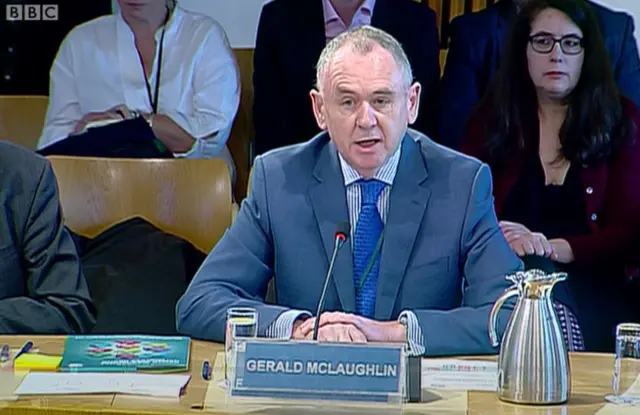 NHS Health Scotland chief executive Gerald McLaughlin