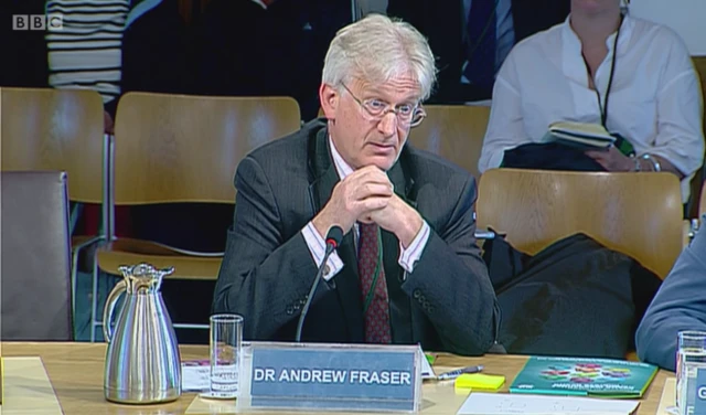 NHS Health Scotland director public health science Dr Andrew Fraser