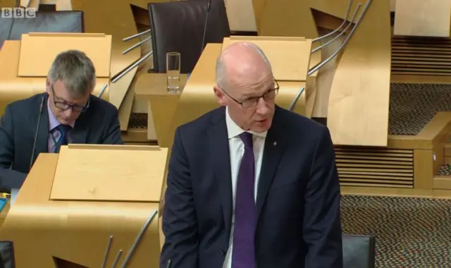 Education Secretary John Swinney